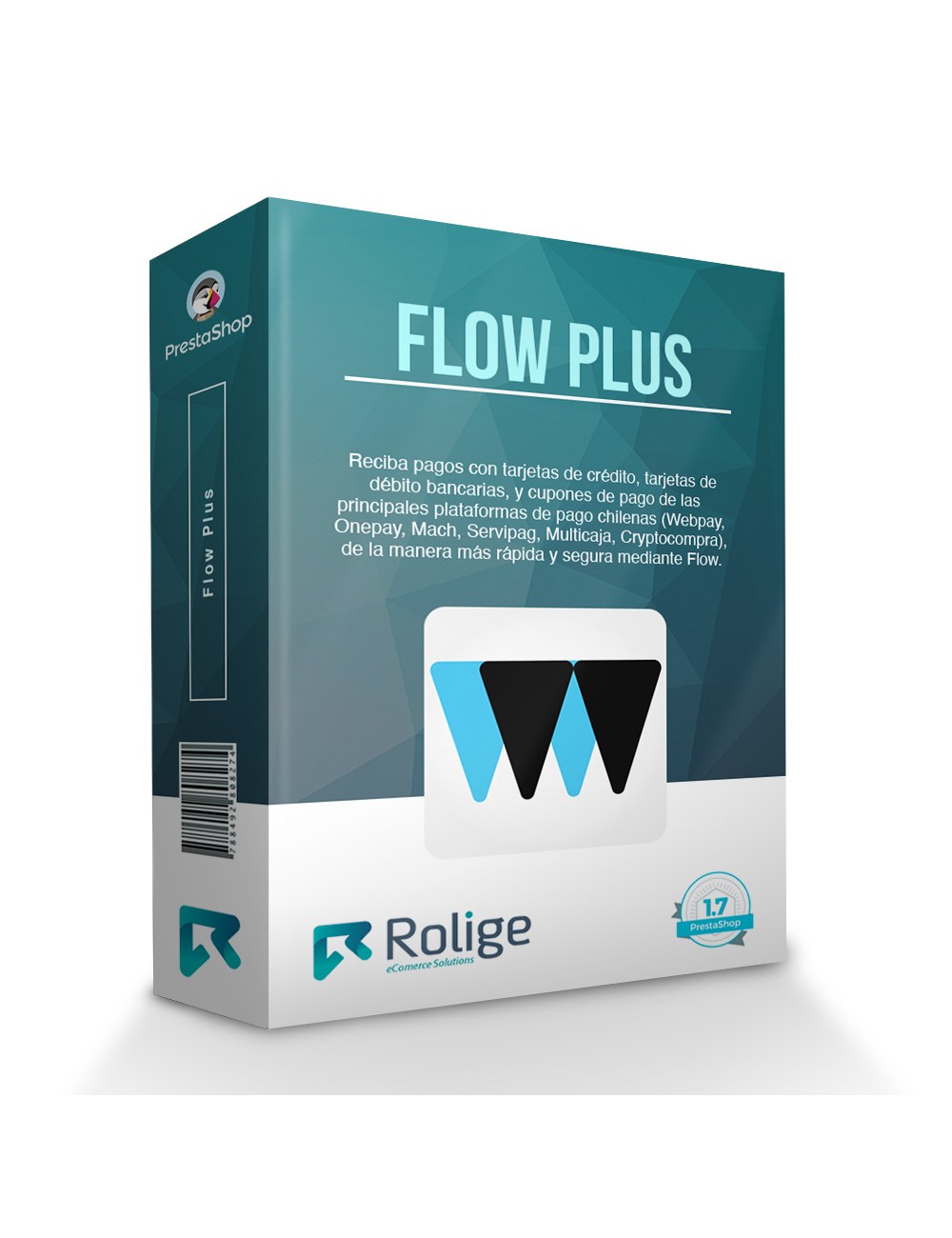 Flow Plus (Webpay, Onepay, Mach, Servipag, Multicaja) Module for PrestaShop