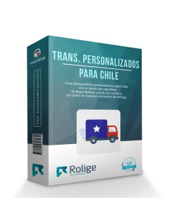 PrestaShop Module of Custom Carriers for Chile